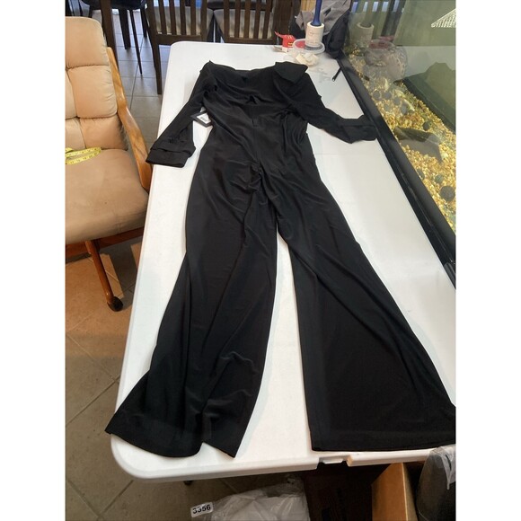 Norma Kamali Double Breasted Straight Leg Jumpsuit XS/34 KK423JPLB97001 Womens - Picture 6 of 6